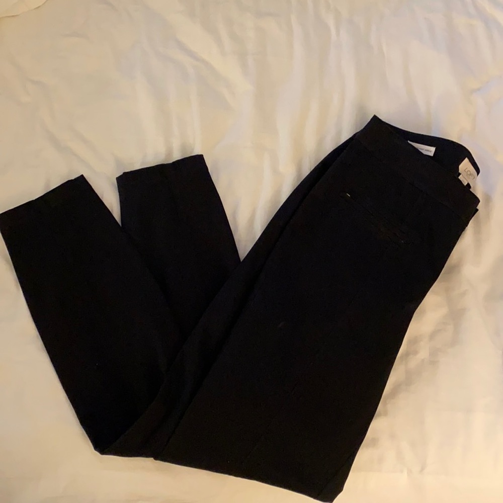 NWT - Loft Black Pants. Size 4.